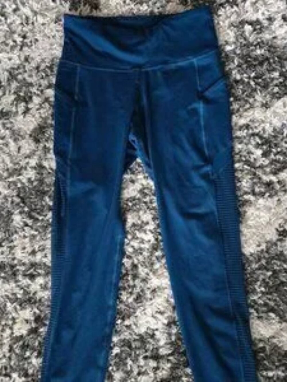 Old Navy Active Women’s Go-Dry Moto Leggings | Size Large | Teal